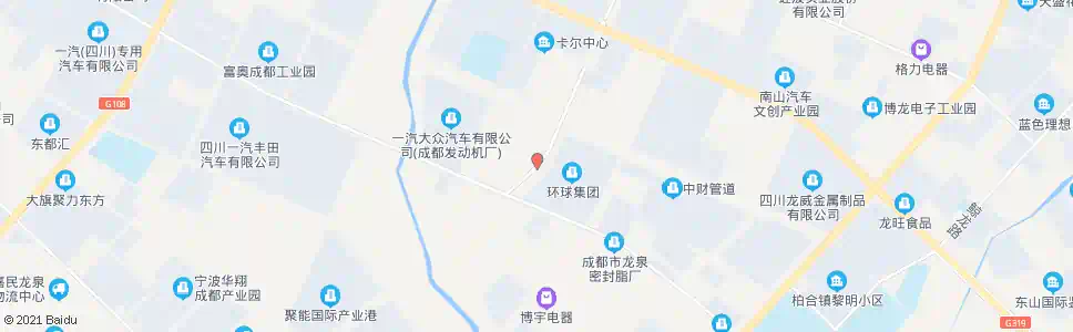 成都环球特玻_公交站地图_成都公交_妙搜公交查询2025