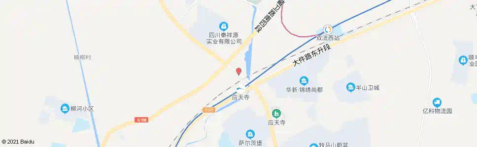 成都双楠大道大件路口_公交站地图_成都公交_妙搜公交查询2025