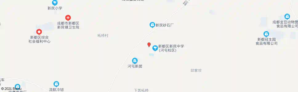 成都拓桥村_公交站地图_成都公交_妙搜公交查询2025