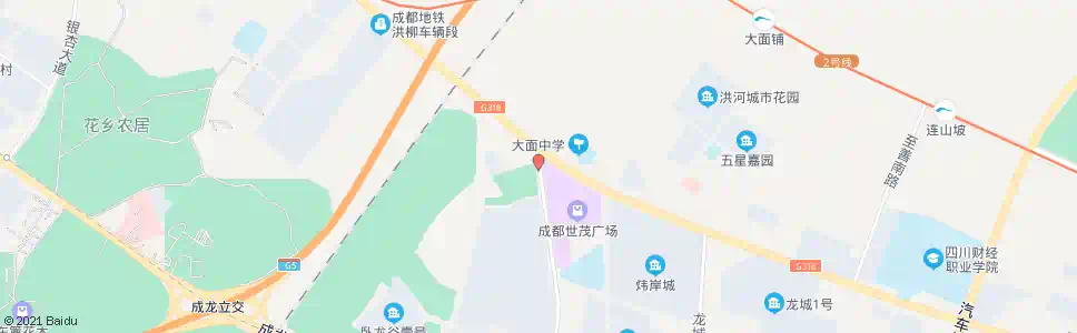 成都科干校_公交站地图_成都公交_妙搜公交查询2025
