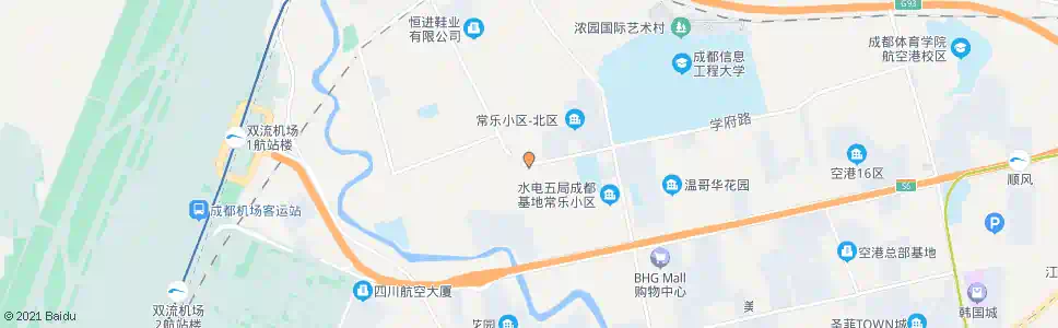 成都成信家园_公交站地图_成都公交_妙搜公交查询2025