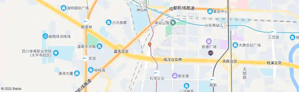 成都盛和三路_公交站地图_成都公交_妙搜公交查询2025