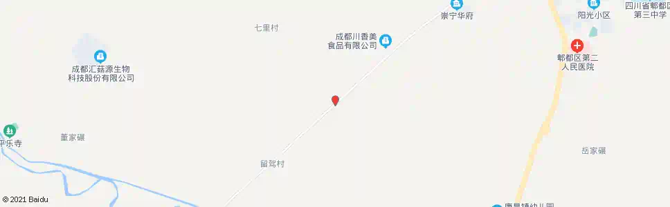 成都平乐村_公交站地图_成都公交_妙搜公交查询2025