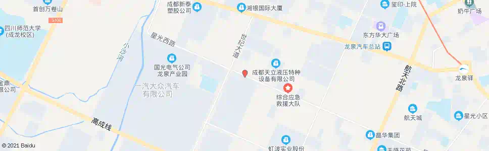 成都龙腾工业区_公交站地图_成都公交_妙搜公交查询2025