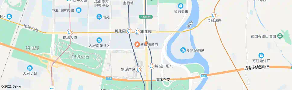 成都高新区孵化园_公交站地图_成都公交_妙搜公交查询2025