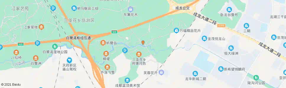 成都荷塘月色_公交站地图_成都公交_妙搜公交查询2025