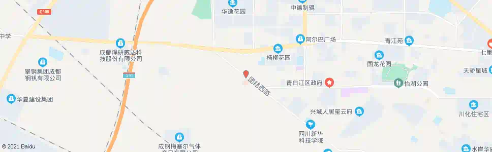 成都团结西路口_公交站地图_成都公交_妙搜公交查询2025