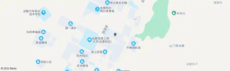 成都明星花苑_公交站地图_成都公交_妙搜公交查询2025