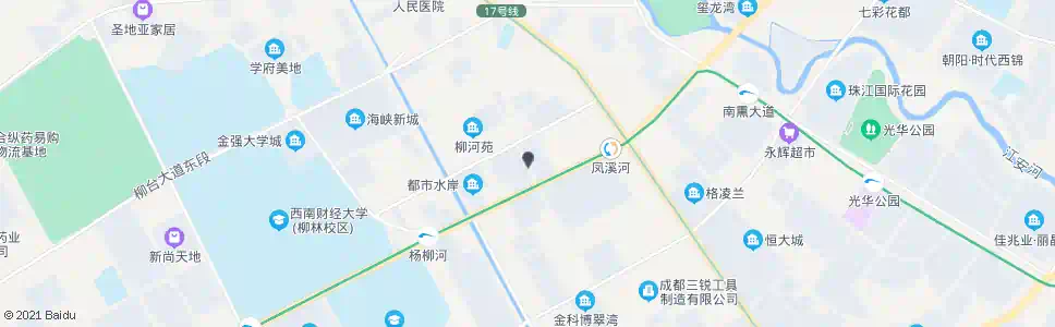 成都柳林路口_公交站地图_成都公交_妙搜公交查询2025