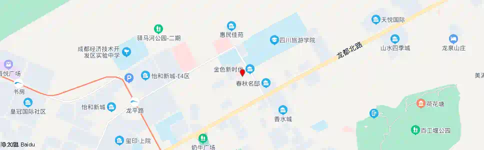 成都梨园小区_公交站地图_成都公交_妙搜公交查询2025