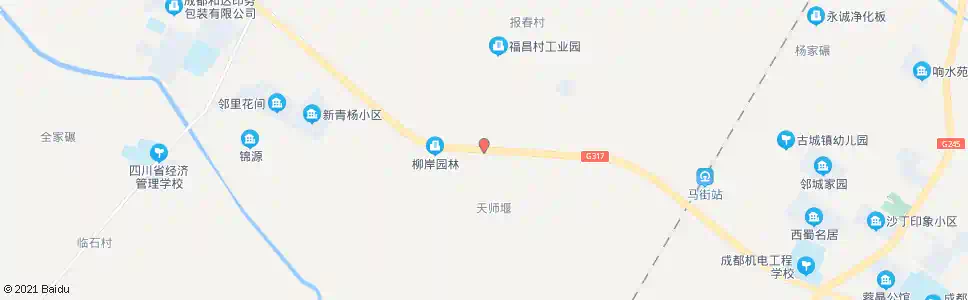成都福昌村_公交站地图_成都公交_妙搜公交查询2025