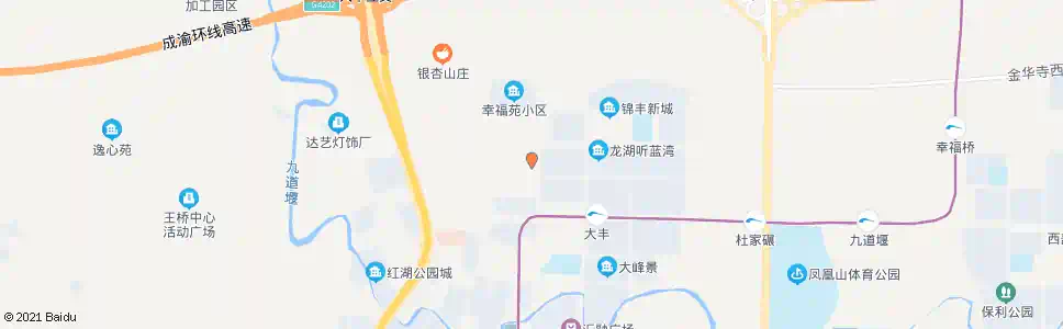 成都三元华美小区_公交站地图_成都公交_妙搜公交查询2025