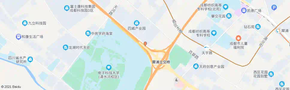 成都成灌高速安达路口_公交站地图_成都公交_妙搜公交查询2025