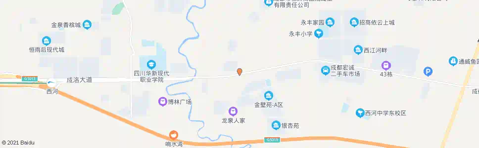 成都阙家村_公交站地图_成都公交_妙搜公交查询2025