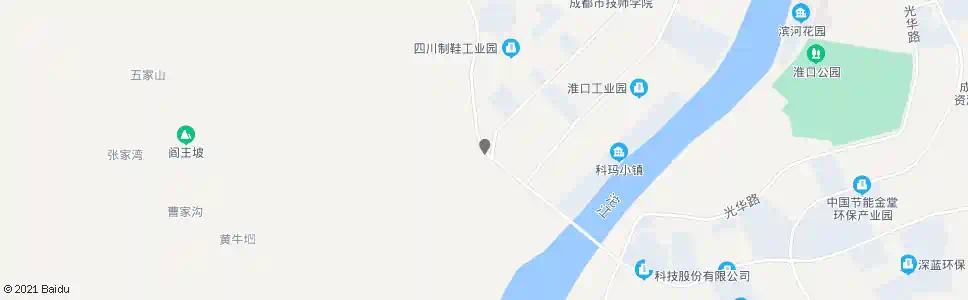 成都川师西环线北_公交站地图_成都公交_妙搜公交查询2025