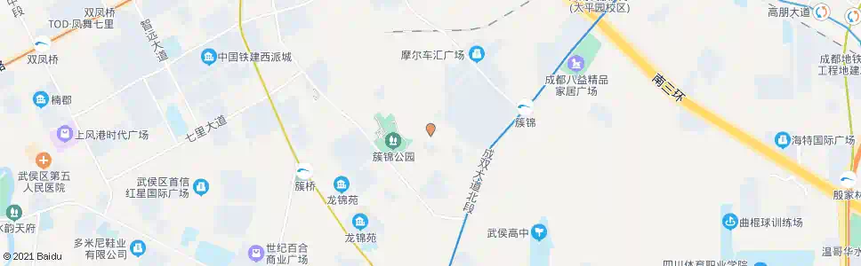 成都龙井东街中_公交站地图_成都公交_妙搜公交查询2025