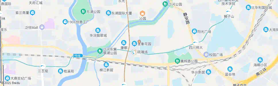 成都晨辉北路北_公交站地图_成都公交_妙搜公交查询2025