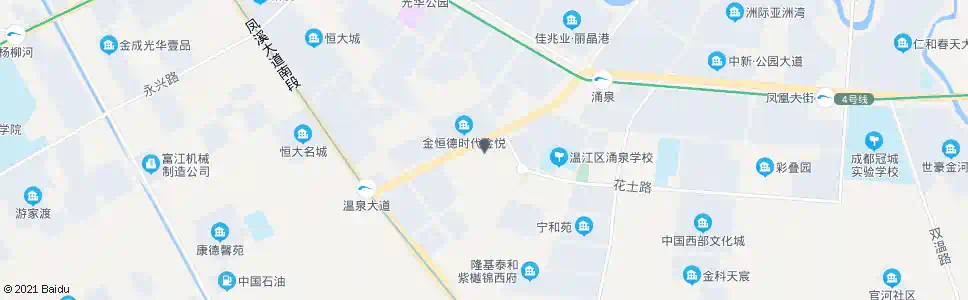 成都花土社区_公交站地图_成都公交_妙搜公交查询2025