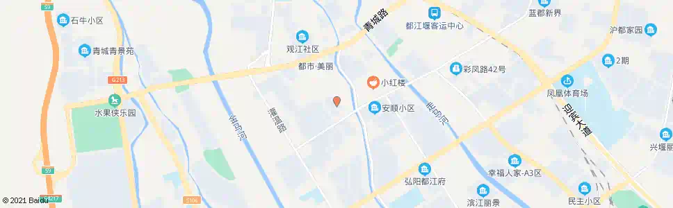 成都滨江花园_公交站地图_成都公交_妙搜公交查询2025