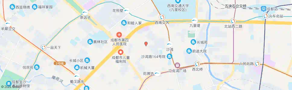成都为民路口_公交站地图_成都公交_妙搜公交查询2025