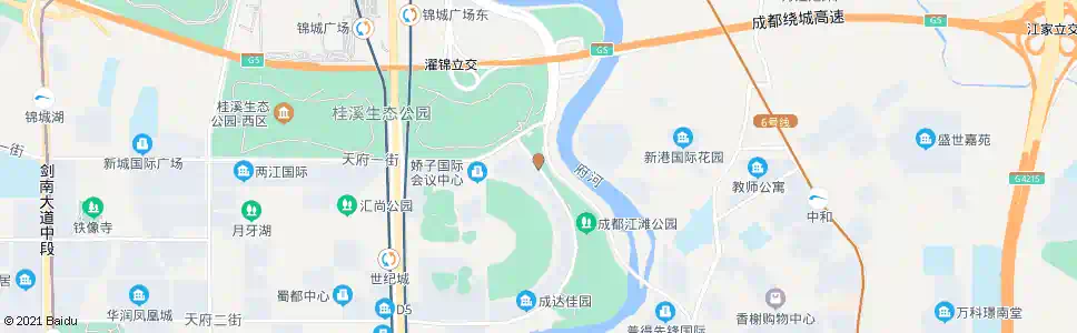 成都新会展北侧世纪城路口_公交站地图_成都公交_妙搜公交查询2025