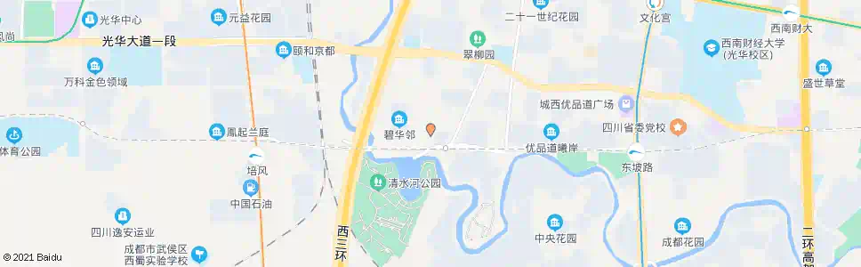 成都东坡北二路_公交站地图_成都公交_妙搜公交查询2025
