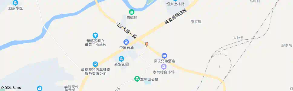 成都泰兴镇_公交站地图_成都公交_妙搜公交查询2025