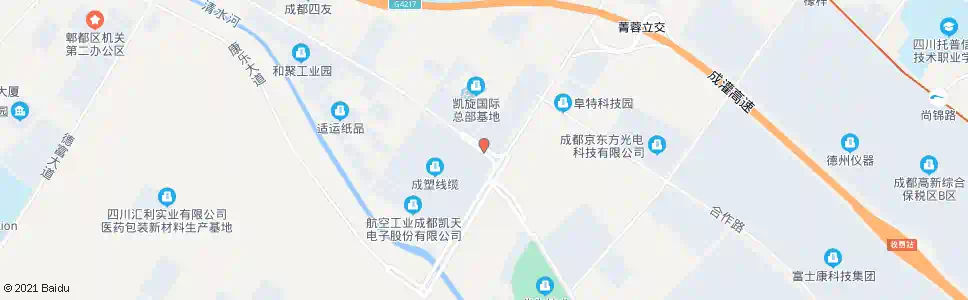 成都西源大道南北大道口_公交站地图_成都公交_妙搜公交查询2025