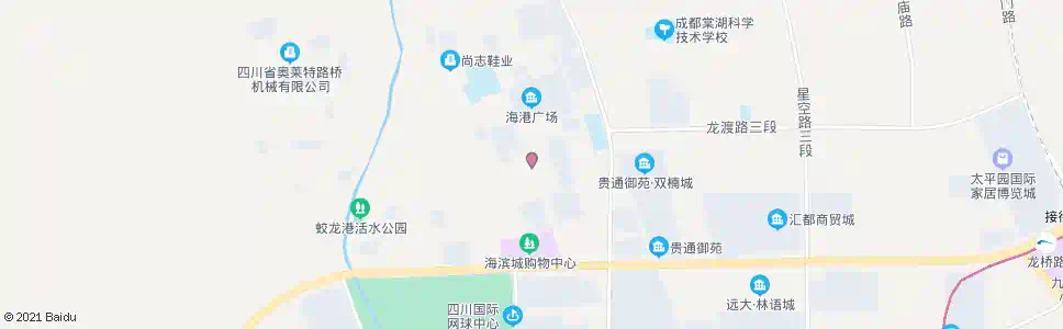 成都蛟龙大道南_公交站地图_成都公交_妙搜公交查询2025