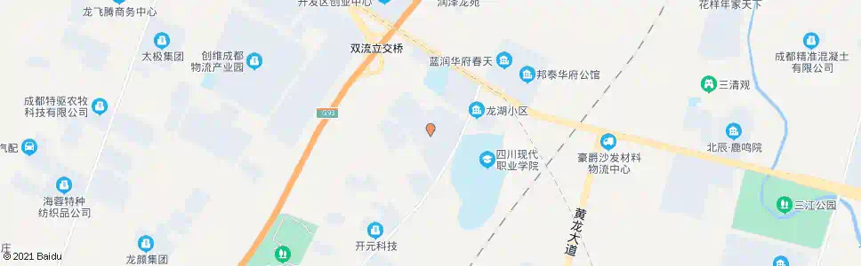 成都空港四期_公交站地图_成都公交_妙搜公交查询2025