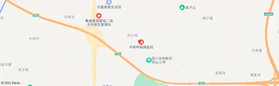 成都刘公公社_公交站地图_成都公交_妙搜公交查询2025