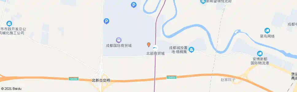 成都国际商贸城中药材市场_公交站地图_成都公交_妙搜公交查询2025