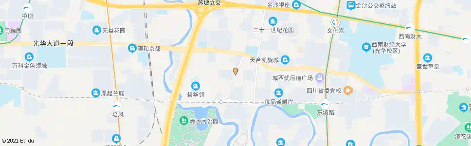成都瑞星路中_公交站地图_成都公交_妙搜公交查询2025