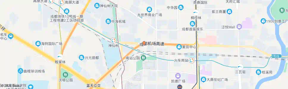 成都机场路紫瑞大道口_公交站地图_成都公交_妙搜公交查询2025