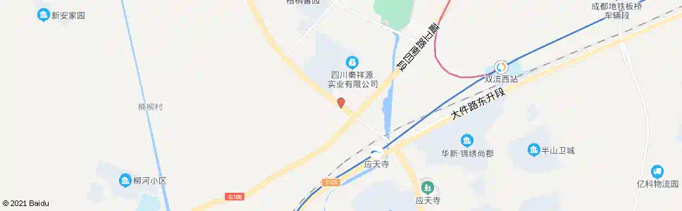 成都双楠大道藏卫路口_公交站地图_成都公交_妙搜公交查询2025