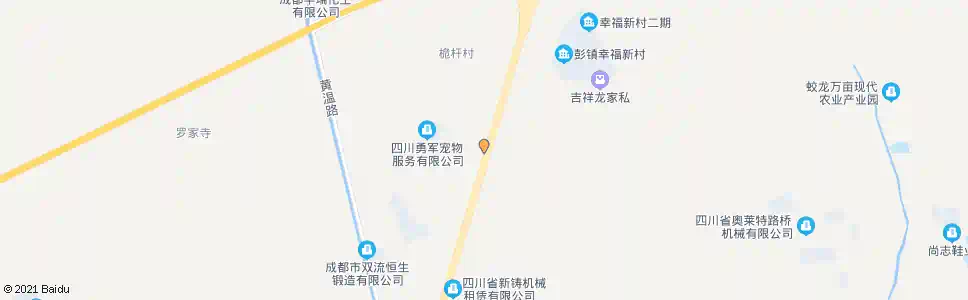 成都兴福村_公交站地图_成都公交_妙搜公交查询2025