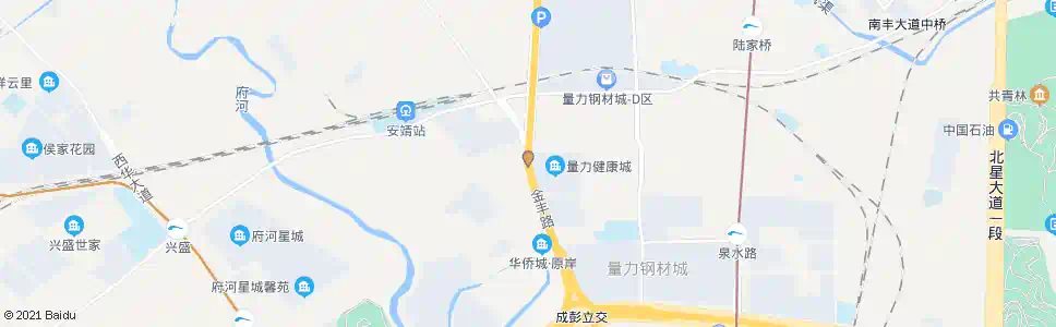 成都正义路口_公交站地图_成都公交_妙搜公交查询2025
