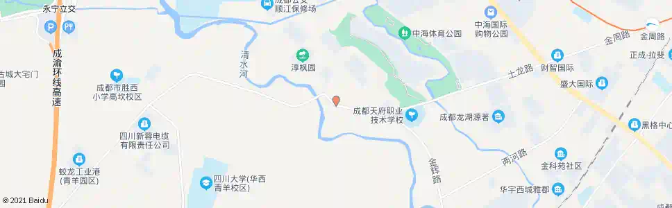 成都马家场_公交站地图_成都公交_妙搜公交查询2025