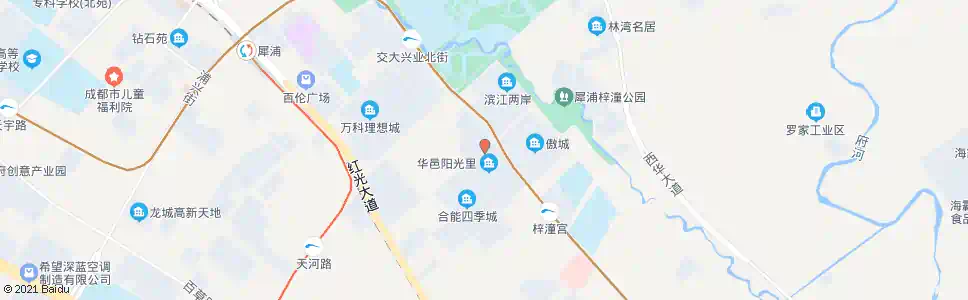 成都校园路口_公交站地图_成都公交_妙搜公交查询2025