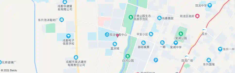 成都双流体育中心东门_公交站地图_成都公交_妙搜公交查询2025