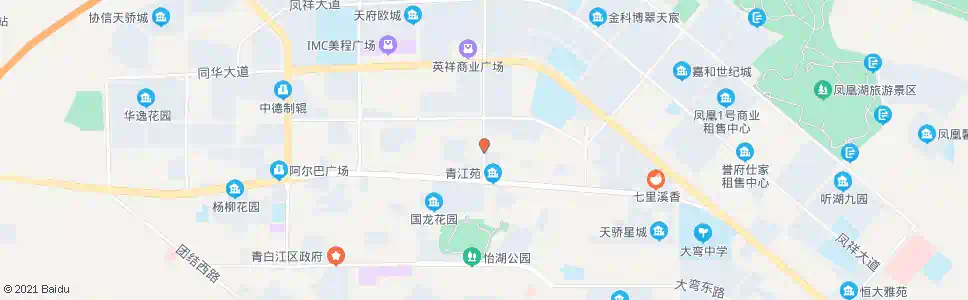 成都安居路_公交站地图_成都公交_妙搜公交查询2025