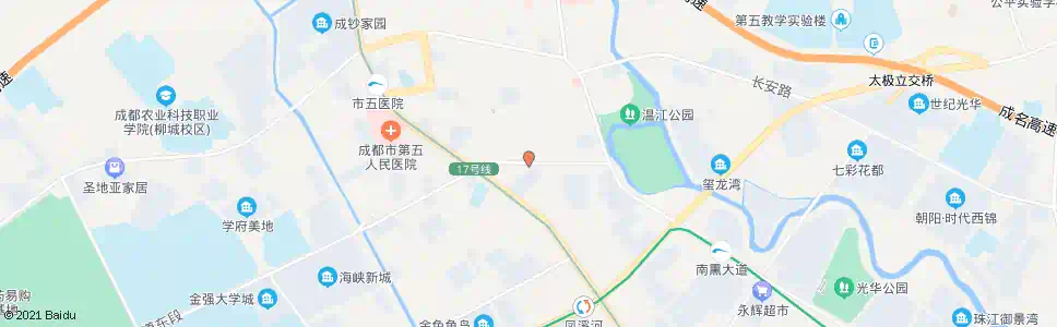 成都赞元街_公交站地图_成都公交_妙搜公交查询2025