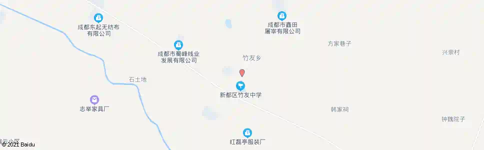 成都竹友场_公交站地图_成都公交_妙搜公交查询2025