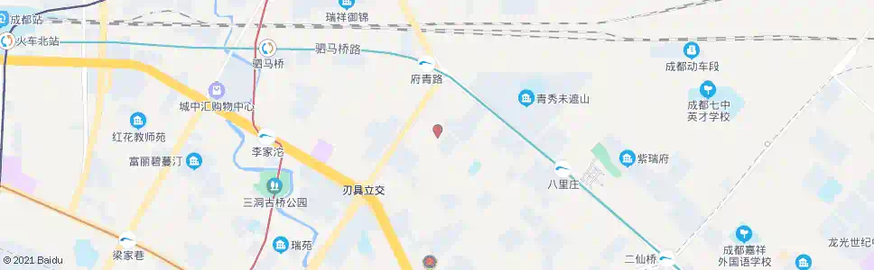 成都文德路南_公交站地图_成都公交_妙搜公交查询2025