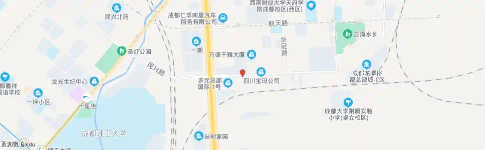 成都成致路华泰路口_公交站地图_成都公交_妙搜公交查询2025