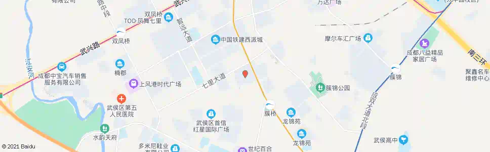 成都玲珑锦园_公交站地图_成都公交_妙搜公交查询2025