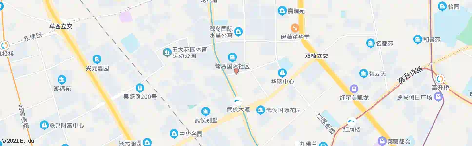 成都栖霞路_公交站地图_成都公交_妙搜公交查询2025