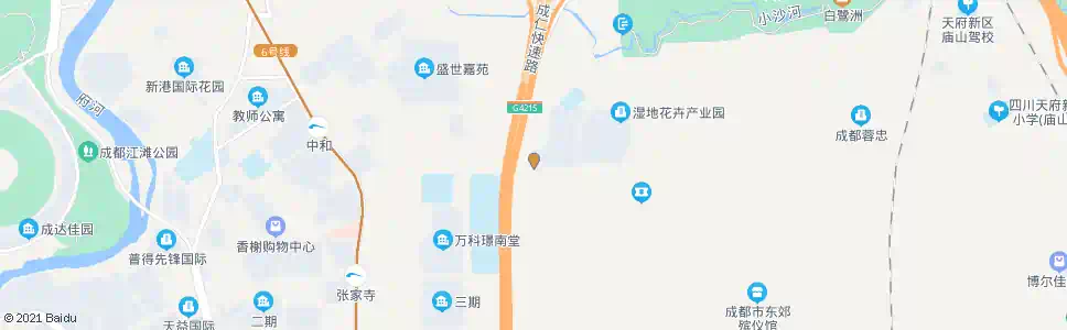 成都大安桥_公交站地图_成都公交_妙搜公交查询2025