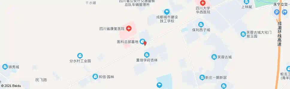 成都芙蓉大道永福村一组_公交站地图_成都公交_妙搜公交查询2025