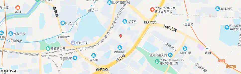 成都海桐街_公交站地图_成都公交_妙搜公交查询2025